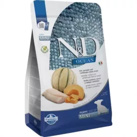   N&D Ocean Dog Tőkehal,Sütőtök&Sárgadinnye Puppy Mini 7kg
