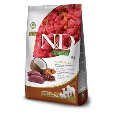 N&D Quinoa Dog Skin&Coat Vadhús&Kókusz Adult Medium&Maxi 7kg