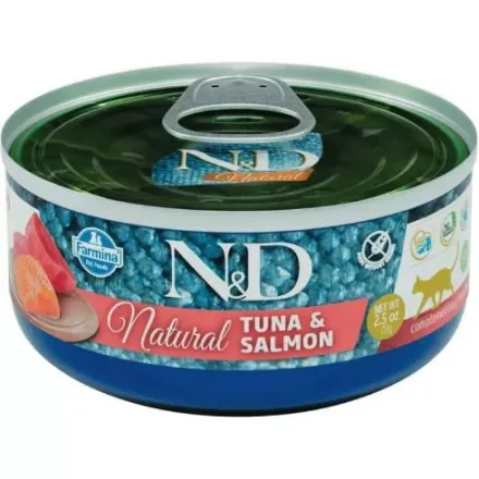 N&D Ocean cat konzerv tonhal&lazac 70g