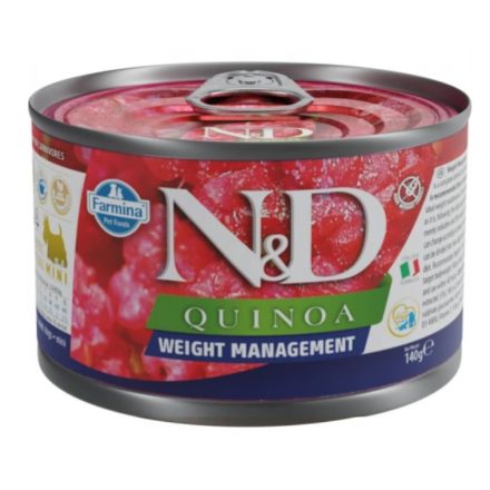 N&D Quinoa Dog Weight Management Adult Mini 140g