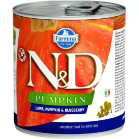 N&D Dog Bárány&Áfonya Sütőtökkel Puppy 285gr