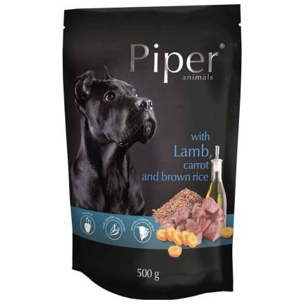 Piper With Lamb, Carrot and Brown Rice 10x500 g