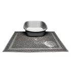 Pet Supplies Litter Mat Gray 50x40 cm  - macskaalom tálca alátét