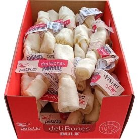   petsUp deliBones mentolos marhabőr csavart ikerrúd 12,7cm / 1db