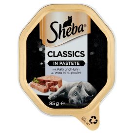 Sheba Pulykaragu Zöldség Alutál 85g