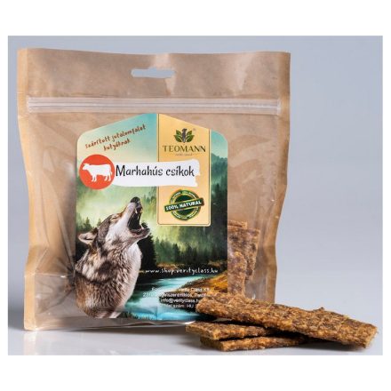 Teomann Szárított Marhahús csíkok 125 g