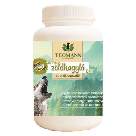 Teomann Új Zélandi Zöldkagylópor 300g