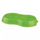 Trixie műanyag dupla tál 2x0,2l/11cm