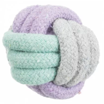 Trixie Junior Rope Ball - játék poliészter/pamutból (labda) kutyák részére 6cm