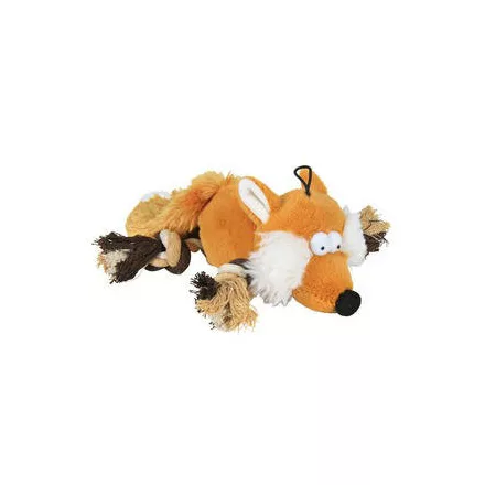 Trixie Játék plüss róka kötéllel 34cm
