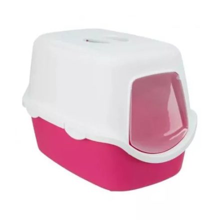 Trixie Macska WC Vico 40×40×56 cm - Pink/Fehér