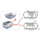 Vitafitt Sonic keretes macska wc nagy 56x40x24 cm