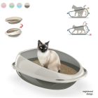 Vitafitt Shuttle keretes macska wc 45x36x15,15 cm