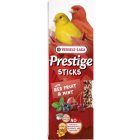 Versele-Laga Prestige Sticks Canaries Red Fruit/Mint - Piros gyümölcs/Menta 2x30g