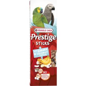  Versele-Laga Prestige Sticks Parrots Banana/Coconut banán/Kókusz 2x70g