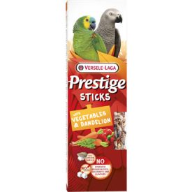   Versele-Laga Prestige Sticks Parrots Vegetables/Dandelion -Zöldség/Pitypang 2x70g