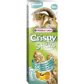   Versele-Laga Crispy Sticks Hamster/Squirrel Exotic Fruit Hörcsög/Mókus 2x55g