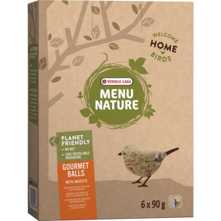 Versele-Laga Menu Nature Gourmet Faggyúgolyó rovarokkal 6db