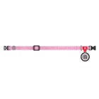 Waudog Re-Pamut Nyakörv QR bilétával, Rózsaszín XS 10/20-30