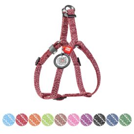   Waudog Re-Pamut Macska Hám QR bilétával, Piros XS 10/28-40