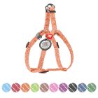 Waudog Re-Pamut Macska Hám QR bilétával, Narancs XS 10/28-40