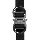 Waudog Vízálló Hám, QR biléta, Fém csatt, Fekete M 20/50-80