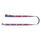 Waudog póráz nylon Superman fényvisszaverős S