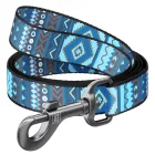 Waudog nylon póráz "ETNO BLUE" S 15/122