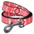 Waudog nylon póráz "ETNO RED" M 20/122