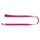 Waudog nylon Mono póráz fényvisszaverős Rózsaszín S 15/122