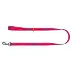 Waudog nylon Mono póráz fényvisszaverős Rózsaszín M 20/122