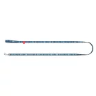 Waudog nylon póráz "ETNO BLUE" XS 10/122