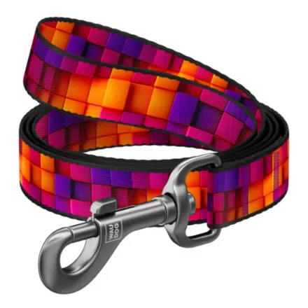 Waudog póráz nylon "3D Kockák" M
3 m-es