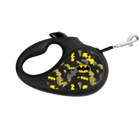   Waudog szalagos autómata póráz "BAT MAN", S 15kg/5m