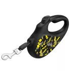 Waudog szalagos autómata póráz "BAT MAN", M 25kg/5m