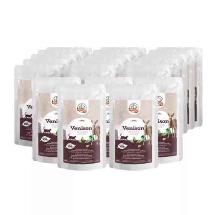 Farkaskonyha Őz párolt menü macskáknak 12x100g