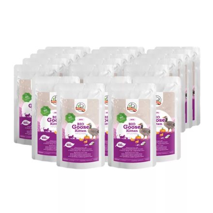 Farkaskonyha BIO LIBA párolt menü kölyökmacskáknak 12x100g