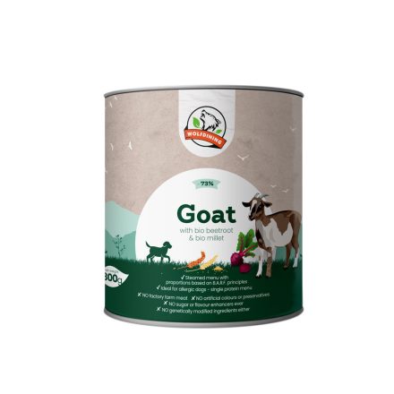 Farkaskonyha Kecske párolt menü kutyáknak 800g